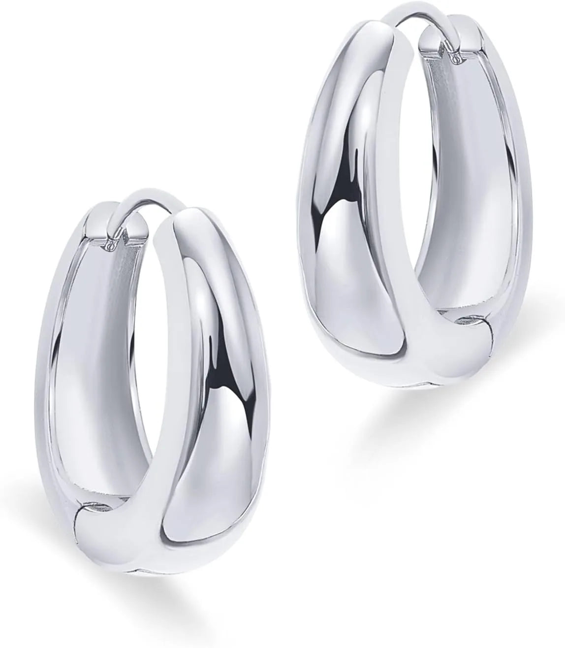 Featherlight Gold – Lightweight Hoop Earrings