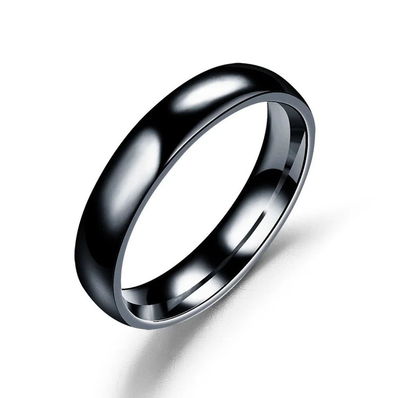 Titan Glow – 6mm Polished Titanium Ring