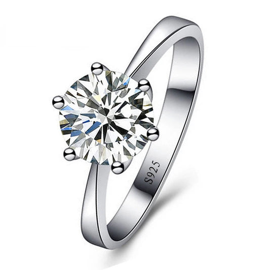 Eternal Bond – S925 Sterling Silver Wedding Ring