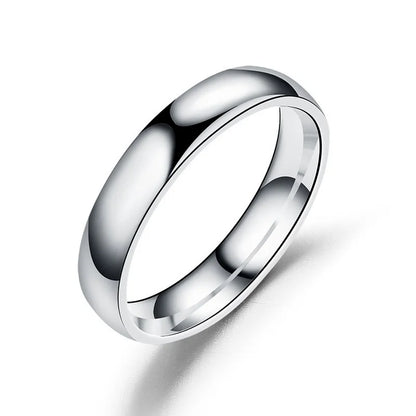 Titan Glow – 6mm Polished Titanium Ring