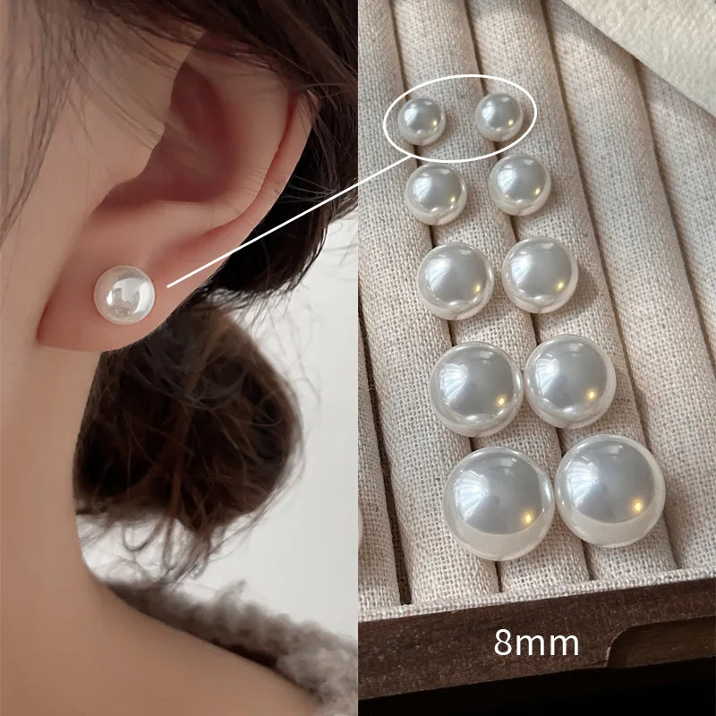 Pearl Muse – 925 Sterling Silver Earrings